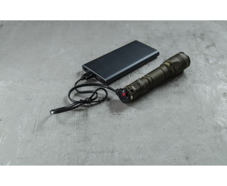 Фонарь ArmyTek Dobermann Pro (Olive / Теплый; 1400Lm; акк18650-3500mAh)